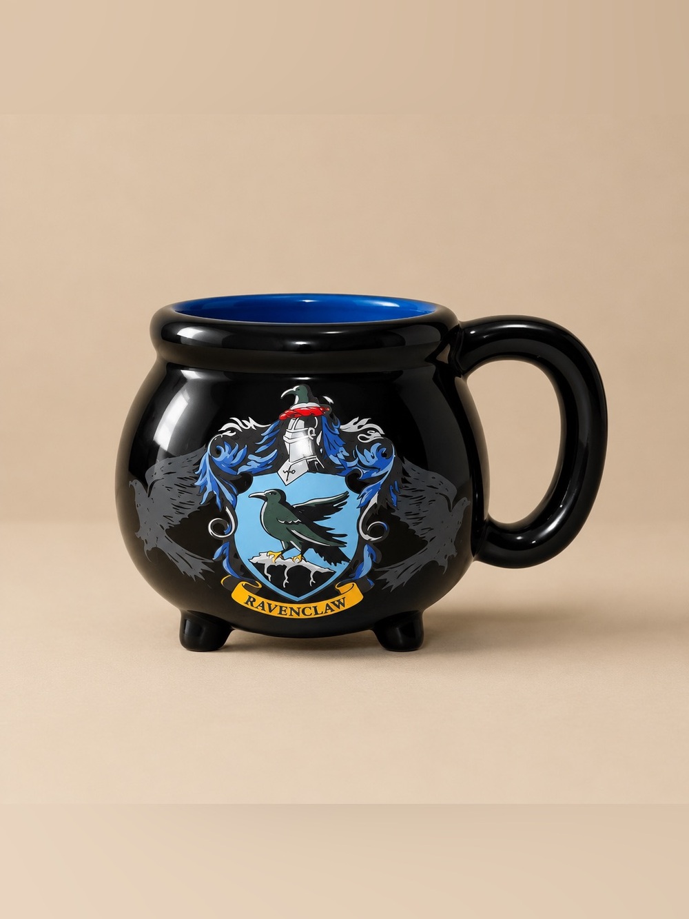 Harry Potter Ravenclaw Cauldron Ceramic Mug (22 Fl. oz) made by Silver Buffalo.